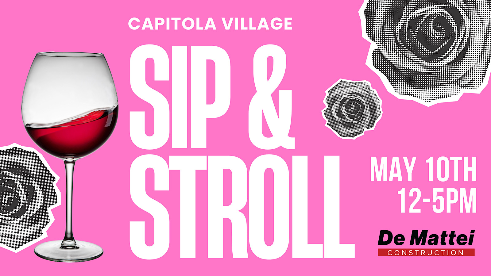 Sip and Stroll Banner – 2