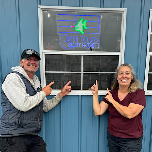 Hooked on Capitola Boat & Bait with Owners David Morris & Tina Morris-Williams